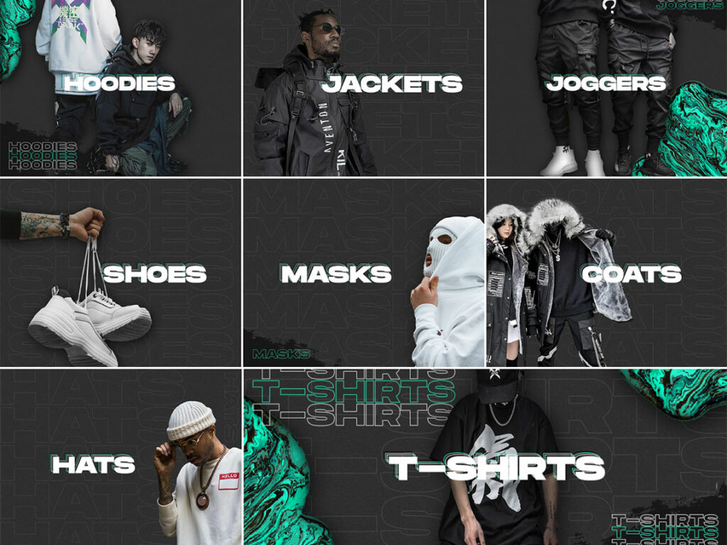 Aite Streetwear - Website Content Design